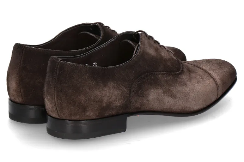 Herren Santoni Oxford VELOURS- braun