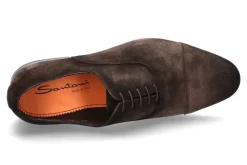 Herren Santoni Oxford VELOURS- braun