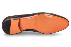 Herren Santoni Oxford VELOURS- braun