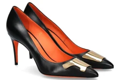 Damen Santoni Pumps SIBILLE NERO- schwarz
