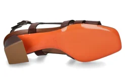 Damen Santoni Sandale VENERE- mittelbraun