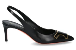 Damen Santoni Slingpumps SIBILLA NAPPA- schwarz