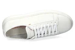 Herren Santoni Sneaker LEATHER WHITE