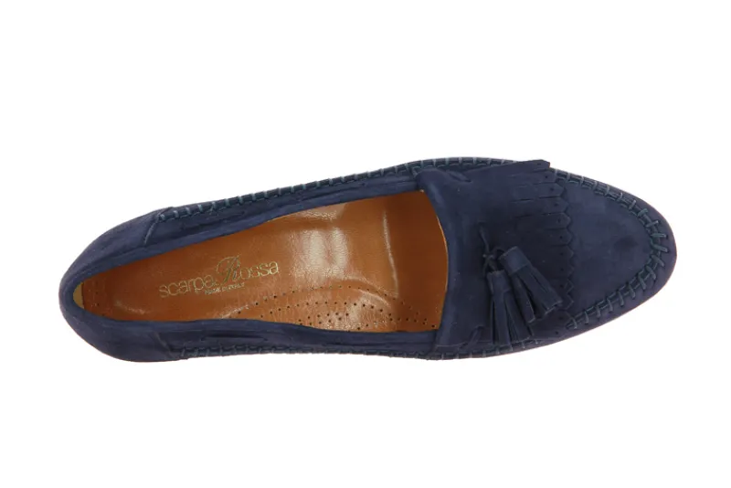 Damen ScarpaRossa Scarpa Rossa Loafer CAMOSICO QUEEN BLUE