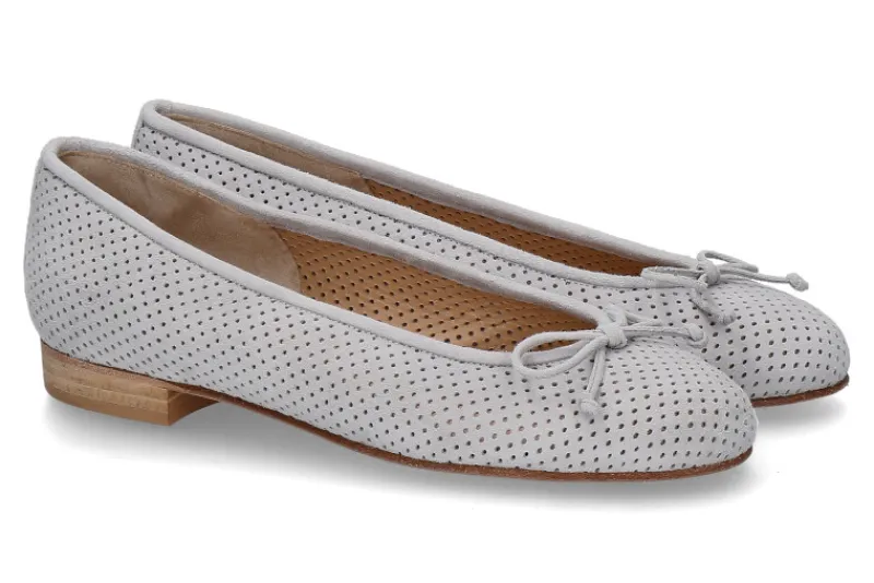 Damen ScarpaRossa Ballerina CAMOSCIO PERLA