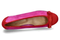 Damen ScarpaRossa Ballerina MEFY CAMOSCIO- fuxia/rot