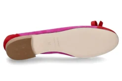 Damen ScarpaRossa Ballerina MEFY CAMOSCIO- fuxia/rot