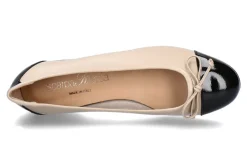 Damen Lorbac Scarparossa by Ballerina MOLLY NAPPA VERNICE- nude/ nero
