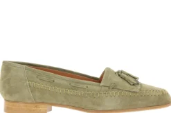 Damen ScarpaRossa Loafer CAMOSCIO QUEEN VERDE