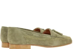 Damen ScarpaRossa Loafer CAMOSCIO QUEEN VERDE