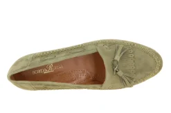 Damen ScarpaRossa Loafer CAMOSCIO QUEEN VERDE