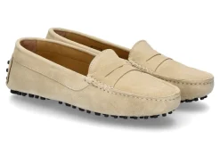 Damen ScarpaRossa Mokassin 3051 VELOUR- beige
