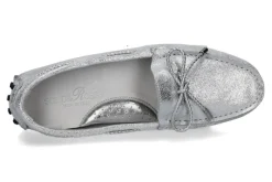 Damen ScarpaRossa Mokassin DECOUPAGE ARGENTO- silber