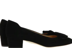 Damen ScarpaRossa Pumps CAMOSCIO NERO