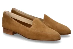 Damen ScarpaRossa Slipper BENITO AMALFI- sella/mittelbraun