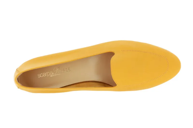 Damen ScarpaRossa Slipper BENITO NAPPA GIALLO (37½)