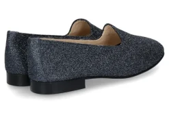 Damen ScarpaRossa Slipper BENITO GLITTER NAVY