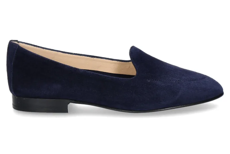 Damen ScarpaRossa Slipper BENITO CAMOSCIO- navy/blau