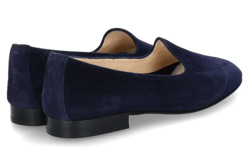 Damen ScarpaRossa Slipper BENITO CAMOSCIO- navy/blau