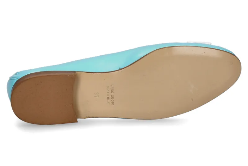 Damen ScarpaRossa Slipper BENITO GLOSSY 283 acqua