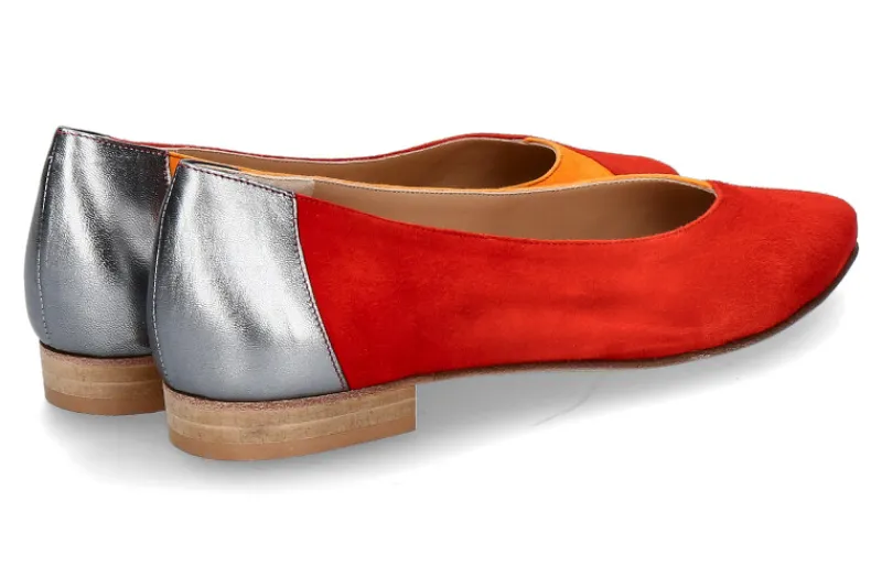 Damen ScarpaRossa Slipper FLORY CAMOSCIO ROSSO PAPAIA