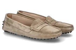Damen ScarpaRossa Slipper GOMERA VELOURS BISCUIT