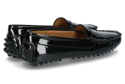 Damen ScarpaRossa Slipper GOMERA DRIVER VERNICE- nero/ schwarz