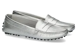 Damen ScarpaRossa Slipper GOMERA SHIMMER ARGENTO