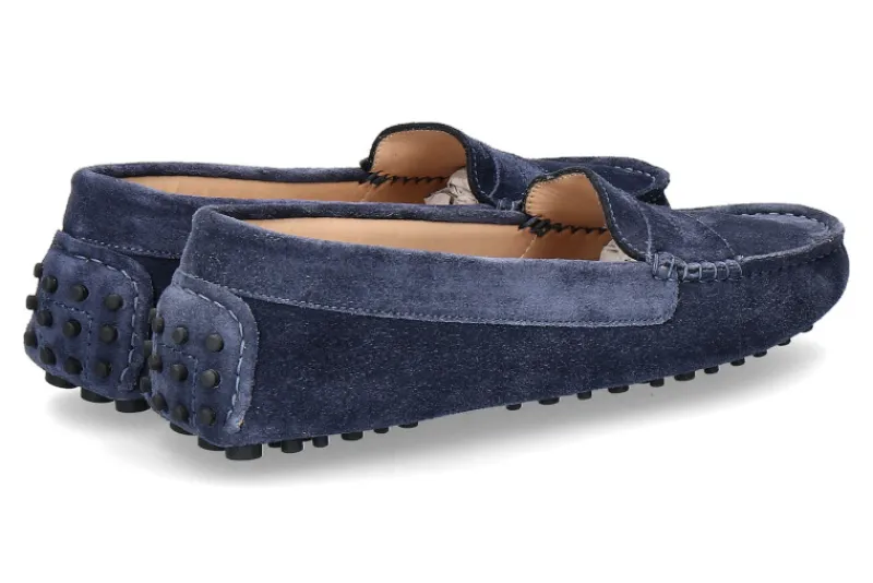 Damen ScarpaRossa Slipper GOMERA VELOUR MIDNIGHT