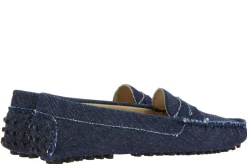 Damen ScarpaRossa Slipper GOMERA JEANS BLU