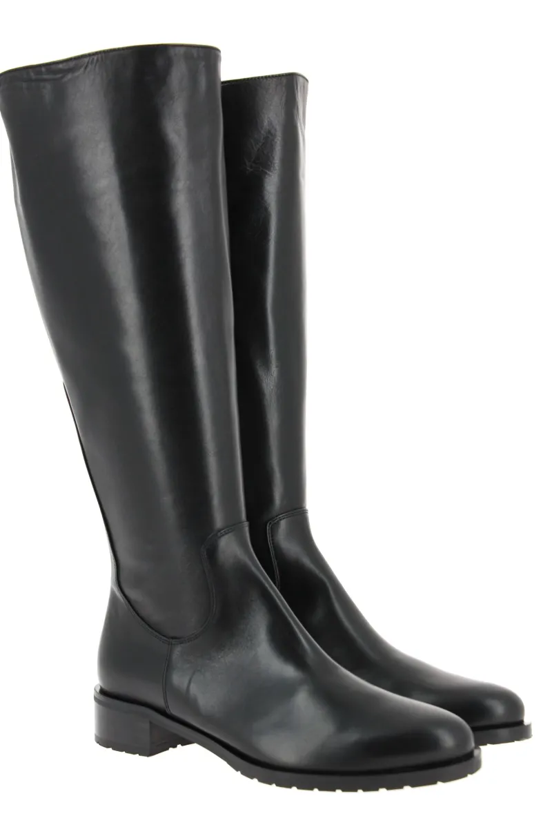 Damen ScarpaRossa Weitschaftstiefel CALF NERO XL (38)
