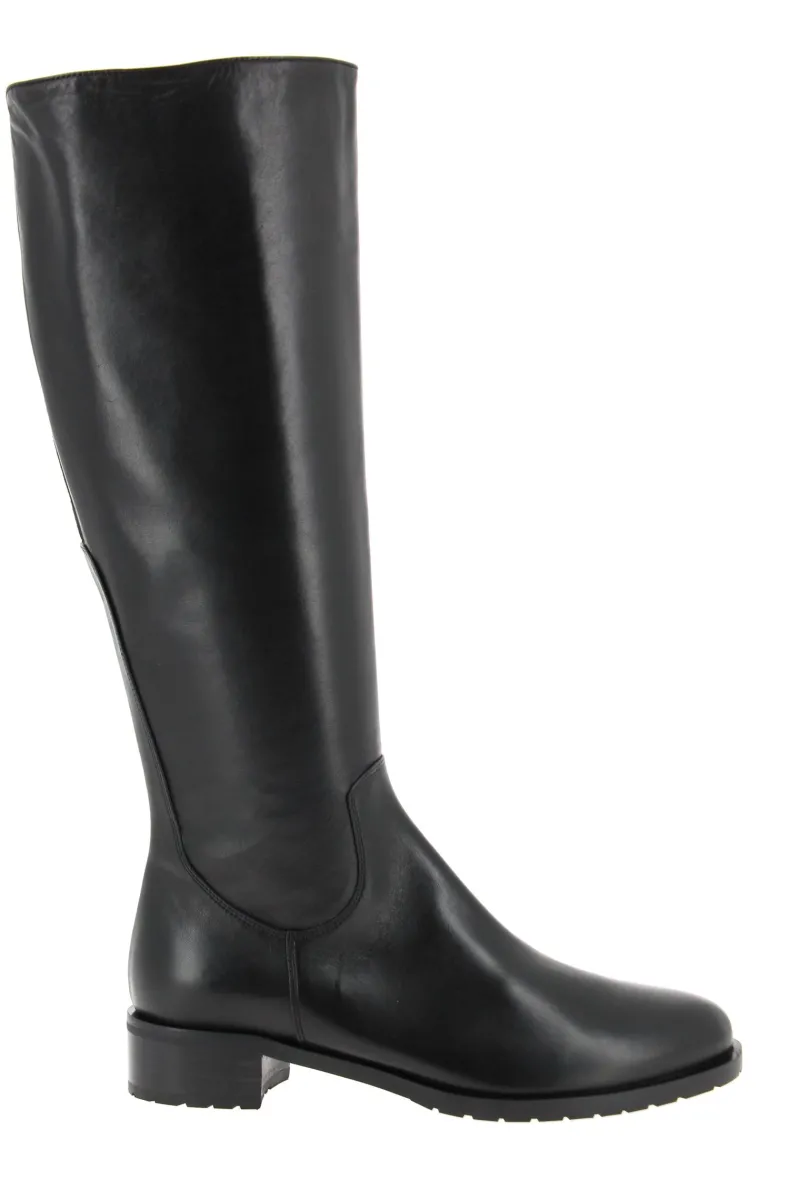 Damen ScarpaRossa Weitschaftstiefel CALF NERO XL (38)