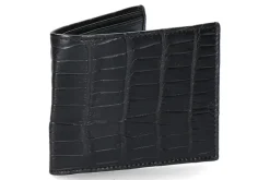 Damen Biagini Silvano Geldbörse ALLIGATORE NERO