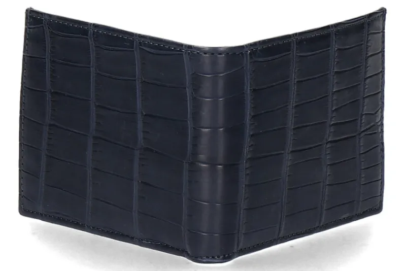 Damen Biagini Silvano Geldbörse ALLIGATORE NOTTE