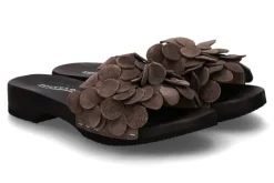Damen Softclox Pantolette BELLA KASCHMIR- mocca