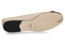 Damen Status Ballerina GLOSSY brandy bianco