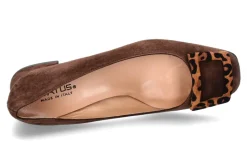 Damen Status Pumps CAMOSCIO MORO/LEO- braun