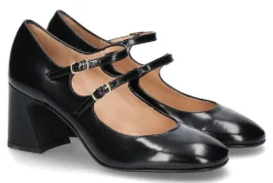 Damen Status Riemenpumps ABRASIVATO- nero