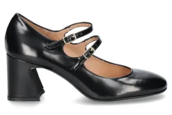 Damen Status Riemenpumps ABRASIVATO- nero