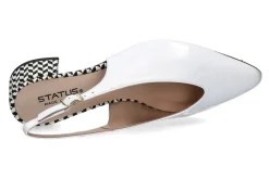 Damen Status Slingpump VERNICE FINISH BIANCO