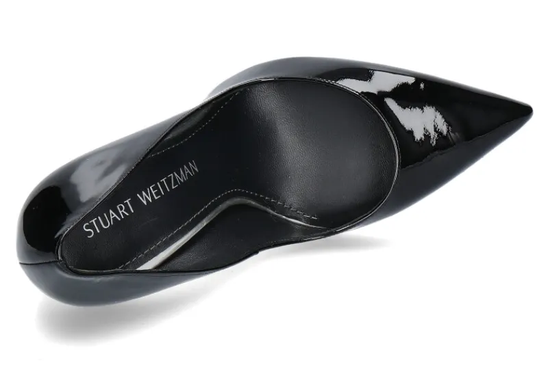 Damen Stuart Weitzman Pumps CURVIA BLACK PATENT (41)