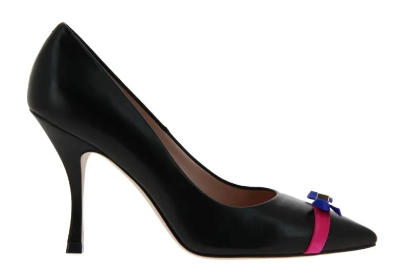 Damen Stuart Weitzman Pumps WILHELMINA 95 NERO ALEXANDRIA (40)
