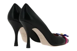 Damen Stuart Weitzman Pumps WILHELMINA 95 NERO ALEXANDRIA (40)