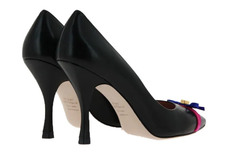 Damen Stuart Weitzman Pumps WILHELMINA 95 NERO ALEXANDRIA (40)
