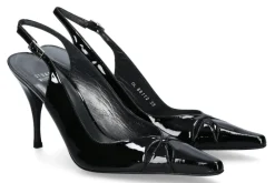 Damen Stuart Weitzman Sandale REVEALING BLACK SOFT PATENT (40)