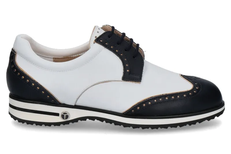 Damen Tee Golf Shoes Tee Golf Damengolfschuh SALLY BLU BIANCO