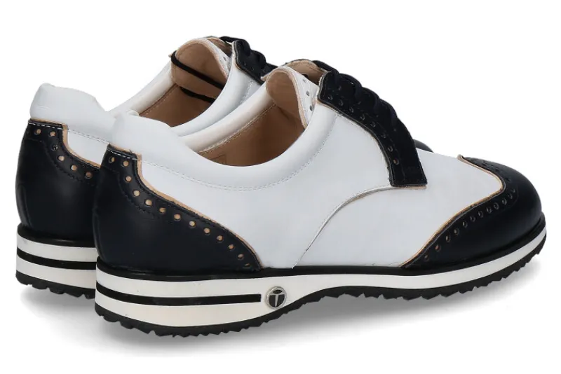 Damen Tee Golf Shoes Tee Golf Damengolfschuh SALLY BLU BIANCO