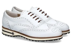 Damen Tee Golf Shoes Damen- Golfschuh EVA VITELLO WP BIANCO (40)