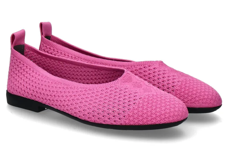 Damen Thierry Rabotin Ballerina ALOE KNIT- telemagenta/pink