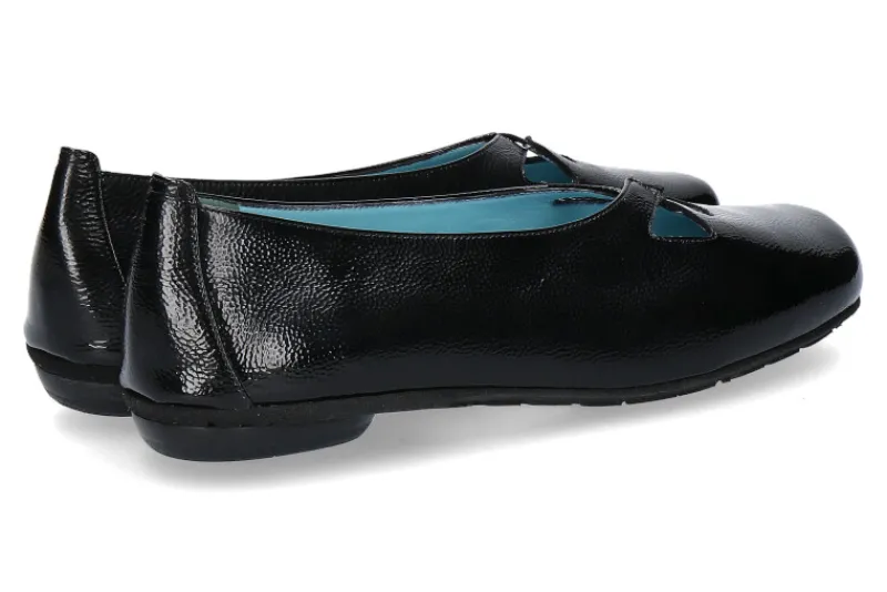 Damen Thierry Rabotin Ballerina VERNICE NERO STRETCH